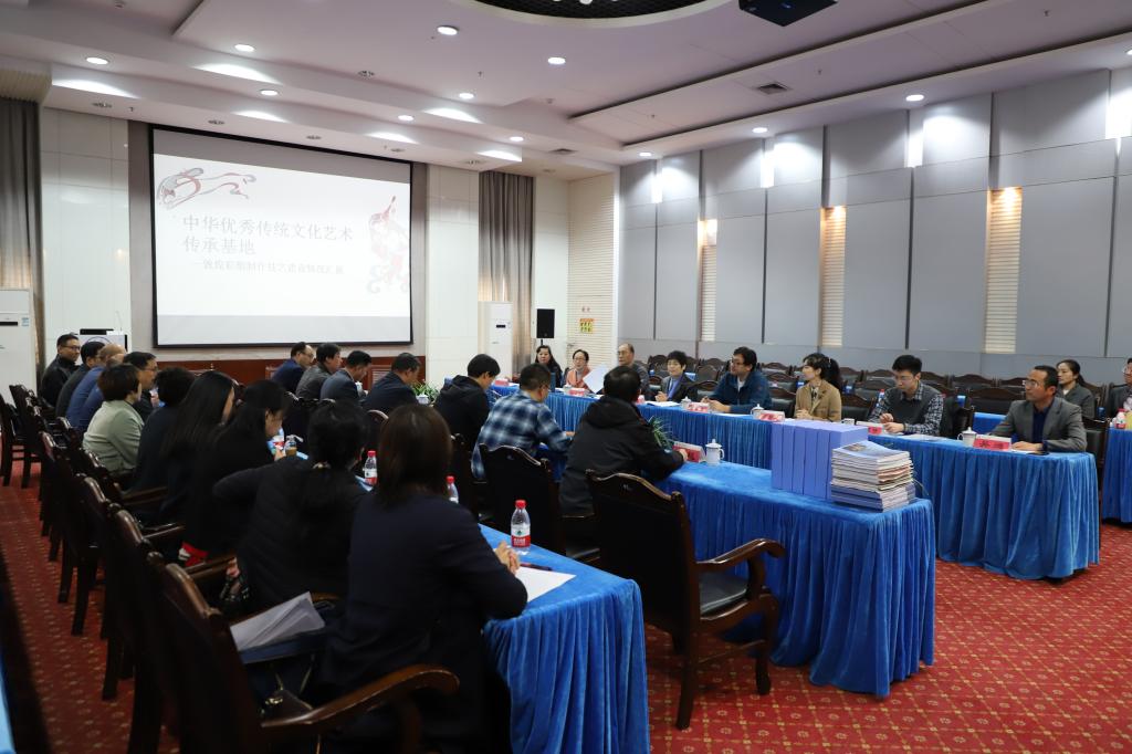 教育部专家组专项调研我校敦煌彩塑技艺传承与实践基地