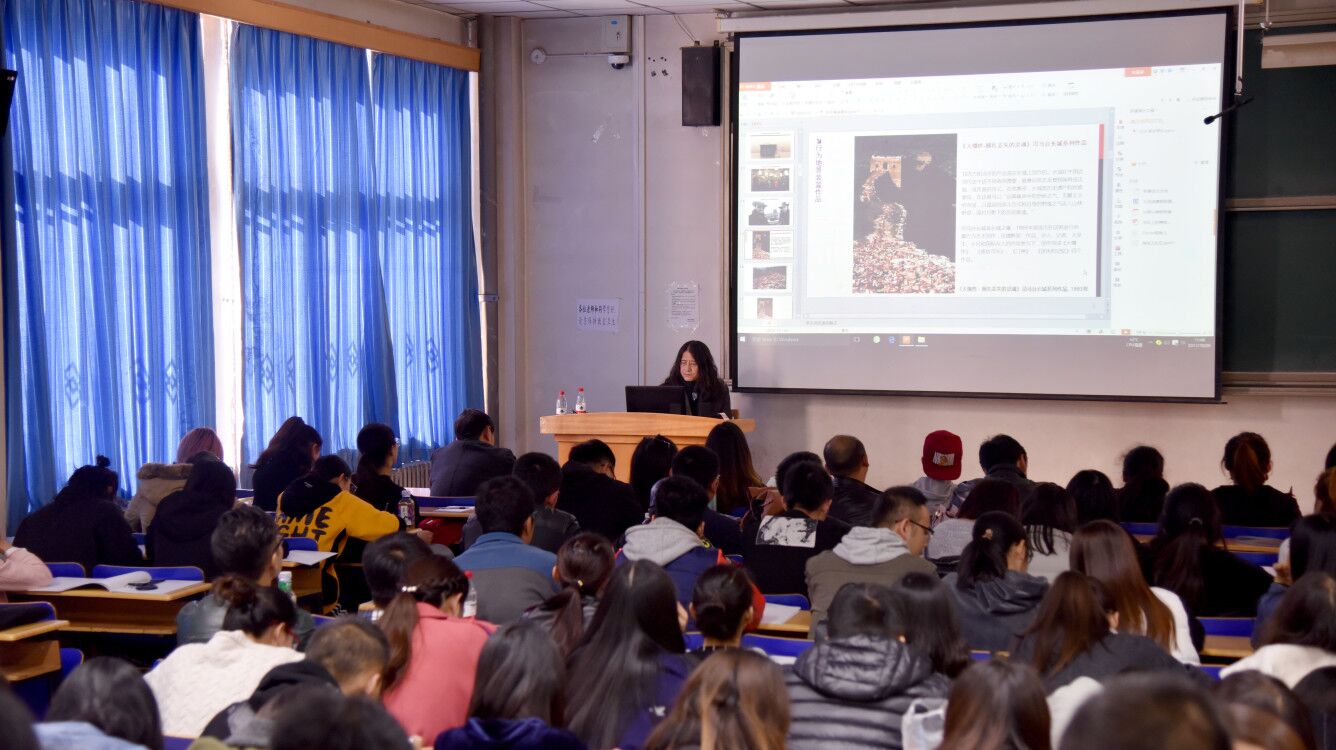 著名旅美当代艺术家郑连杰来我校讲学
